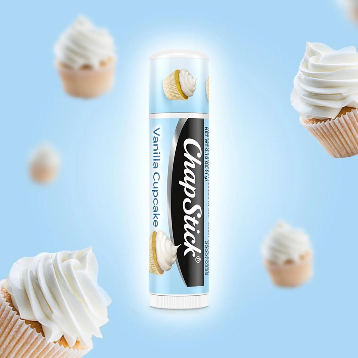 ChapStick Vanilla Favorites Flavored Lip Balm 0.15 Oz 3 Pack, Moisturizing