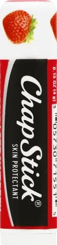 ChapStick, Skin Protectant/Sunscreen SPF 4 Strawberry, 0.15 Ounce (Pack of 2)
