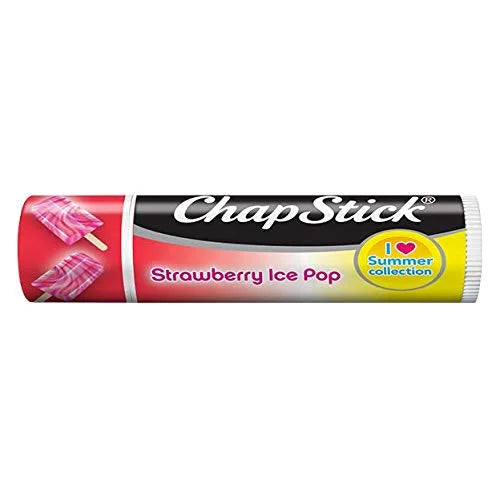 ChapStick Summer Collection, Strawberry Ice Pop, 0.15 Ounces